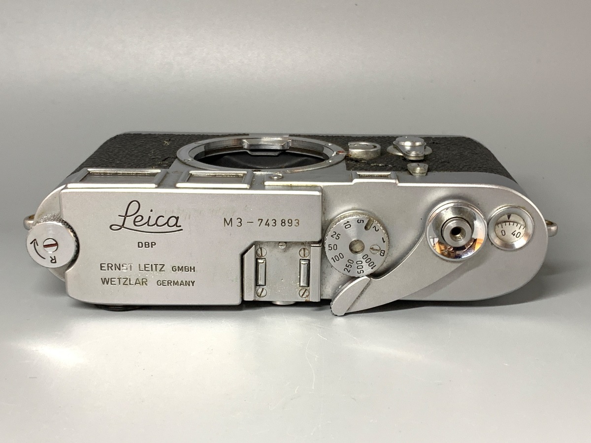【中古】ライカ ライカ M3 2回巻き上げ Body クローム