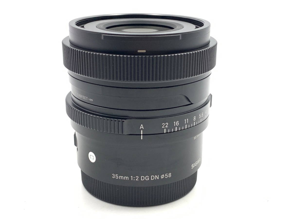 【中古】シグマ 35mm F2 DG DN Contemporary ソニーE用