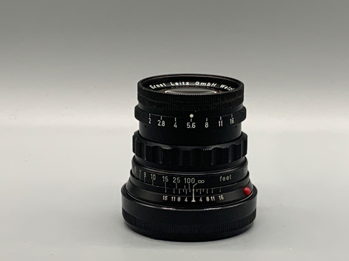【中古】ライカ ズミクロンM 50mm F2 固定 前期 ブラックペイント