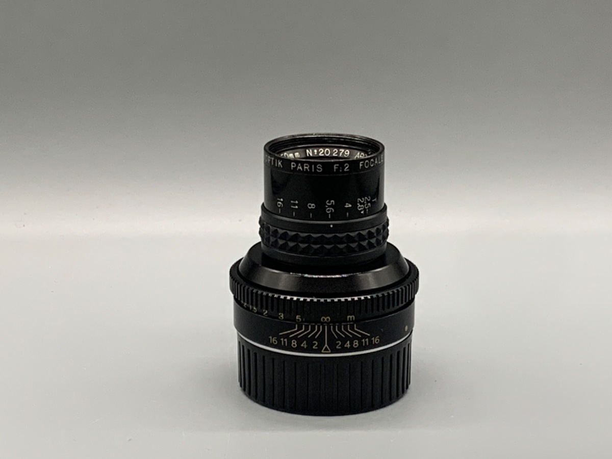 【中古】キノプティック KINOPTIK APOCHROMAT Focale 50/2 L改