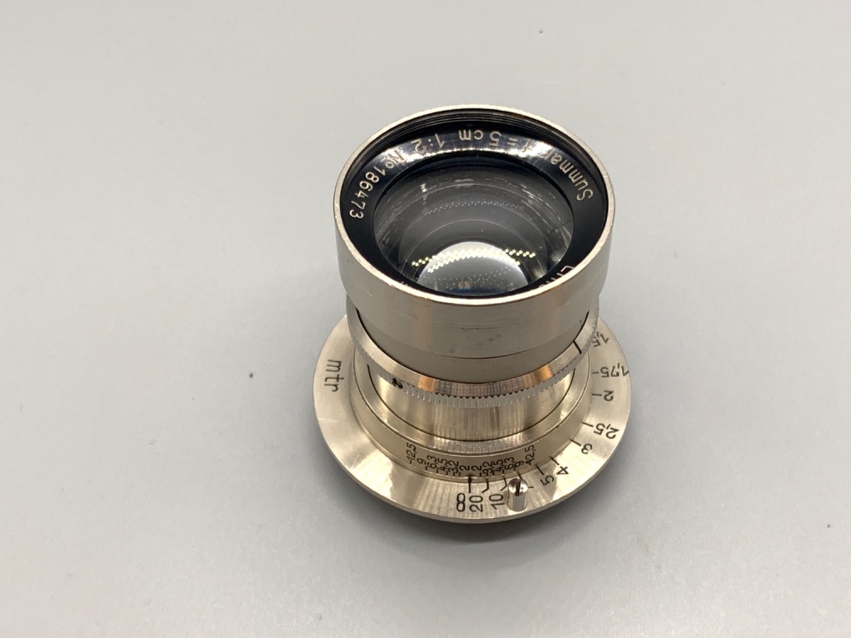 【中古】ライカ ニッケルズマールL 50mm F2 固定 (ヒョットコ)