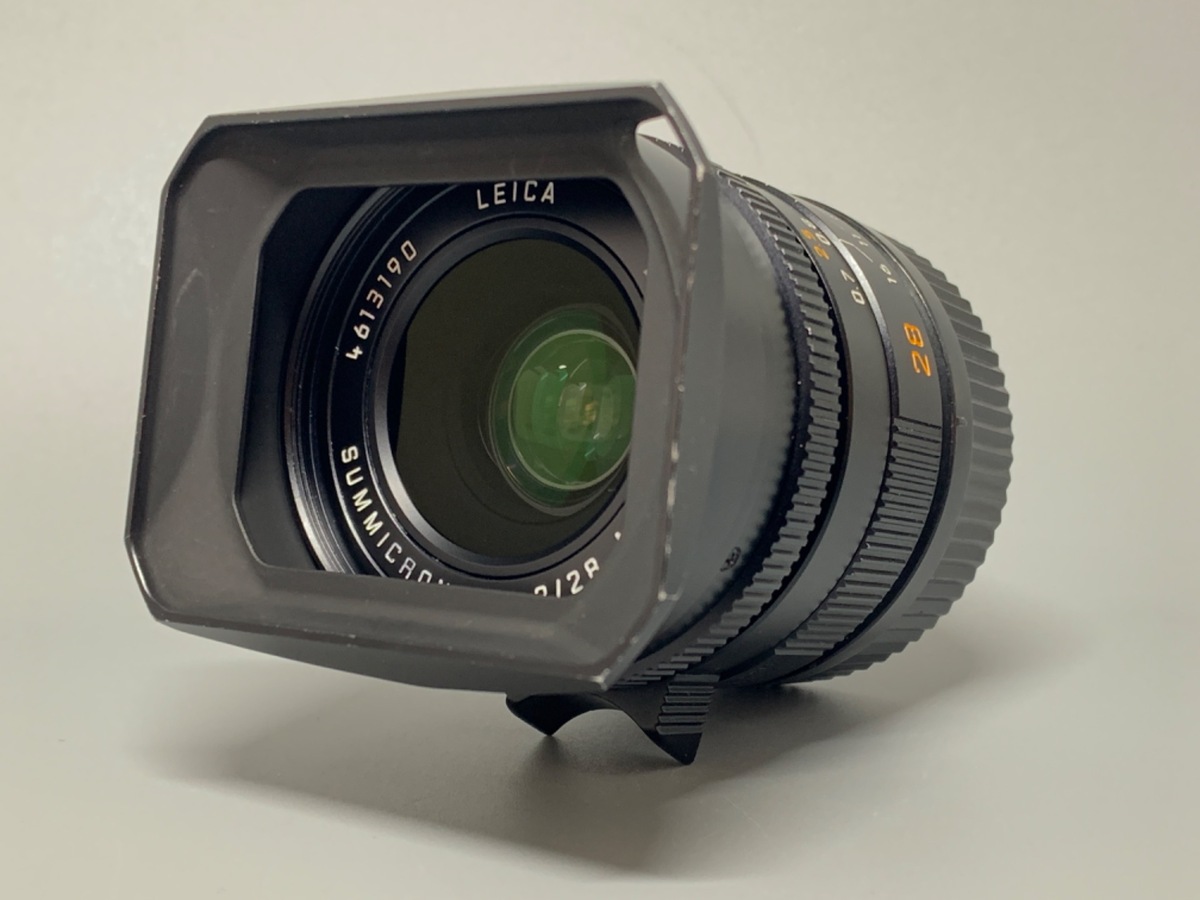 【中古】ライカ ズミクロン M f2/28mm ASPH. ブラック
