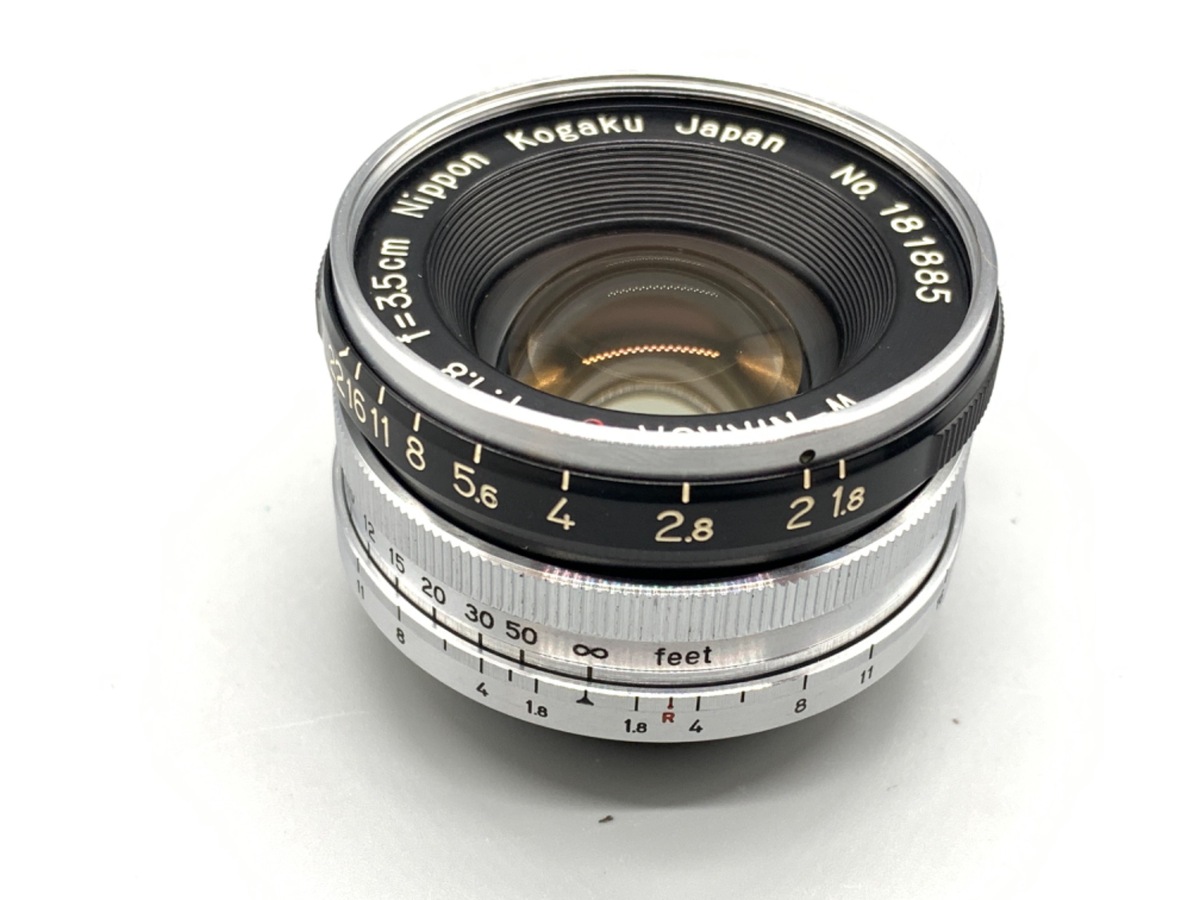 【中古】ニコン Nikkor L3.5cm F1.8 (Lマウント)