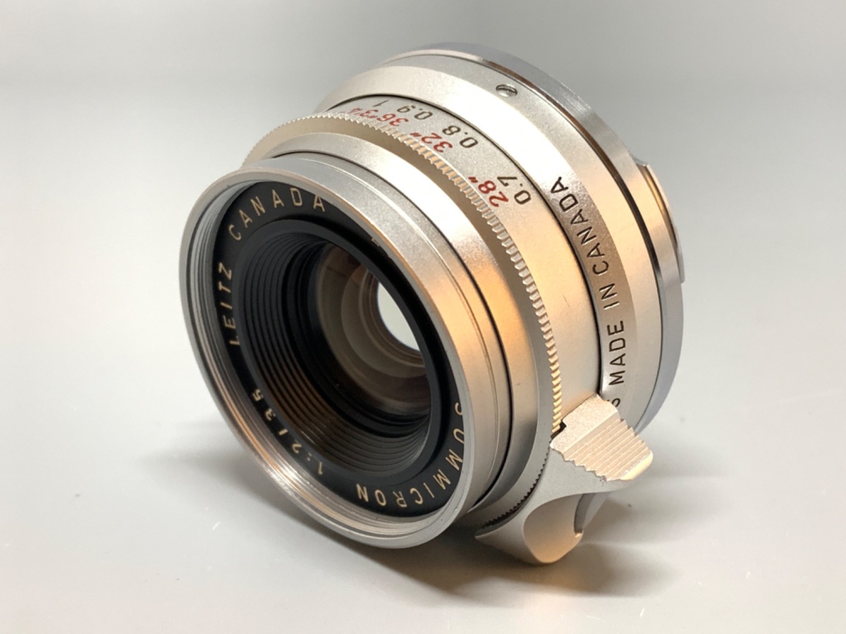 【中古】ライカ ズミクロンM 35mm F2 クローム 8枚玉