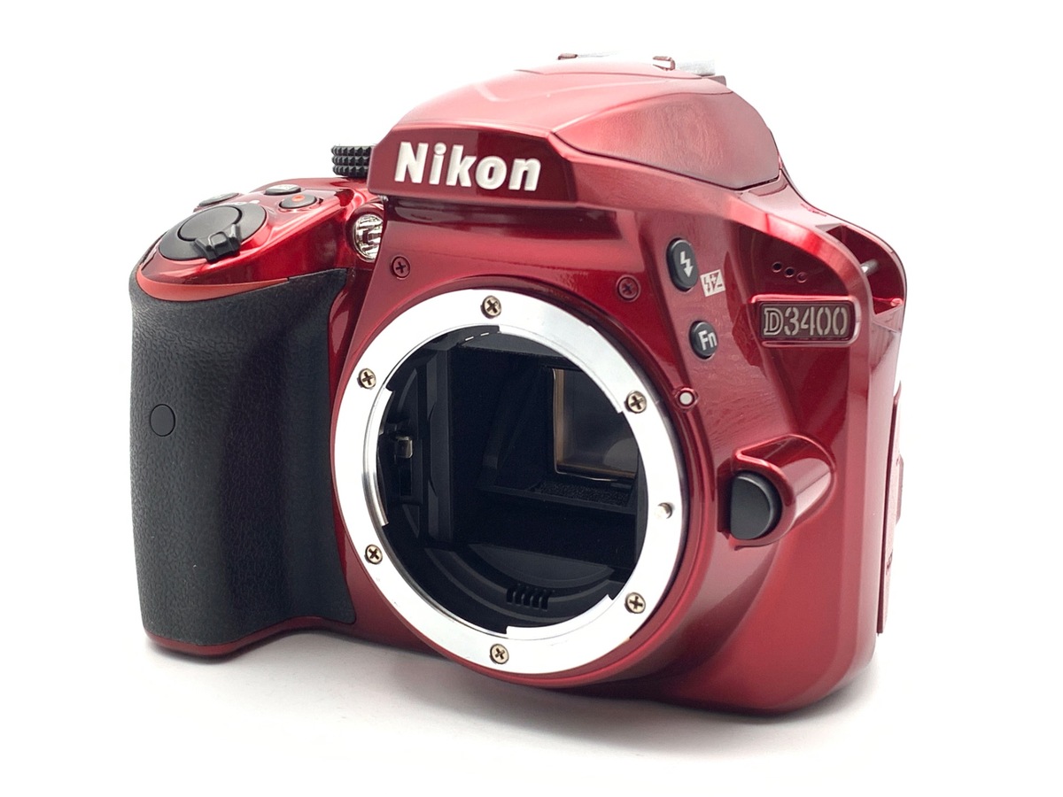 【中古】ニコン D3400 ボディ レッド