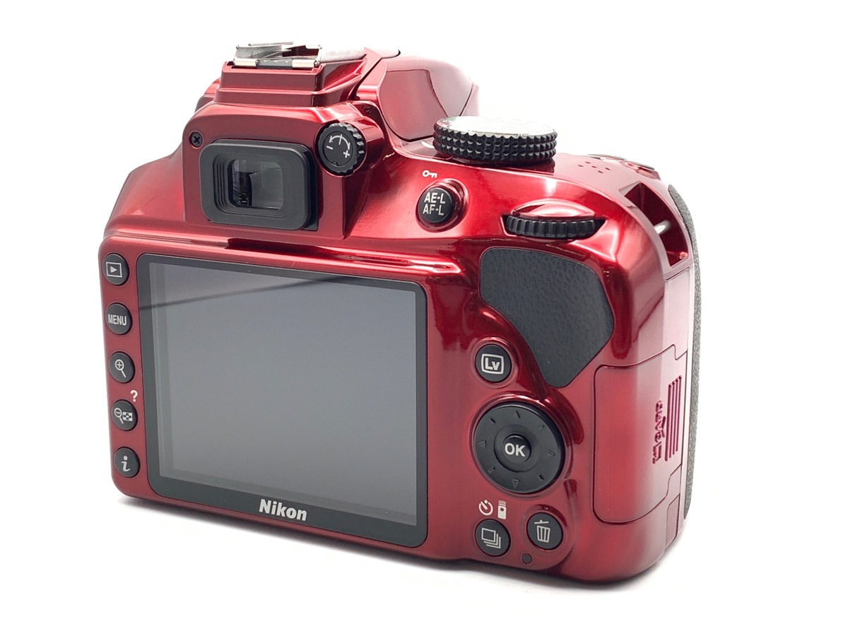 【中古】ニコン D3400 ボディ レッド