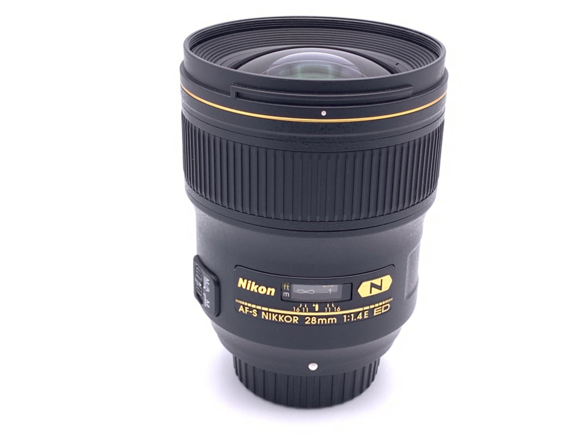 【中古】ニコン AF-S NIKKOR 28mm f/1.4E ED