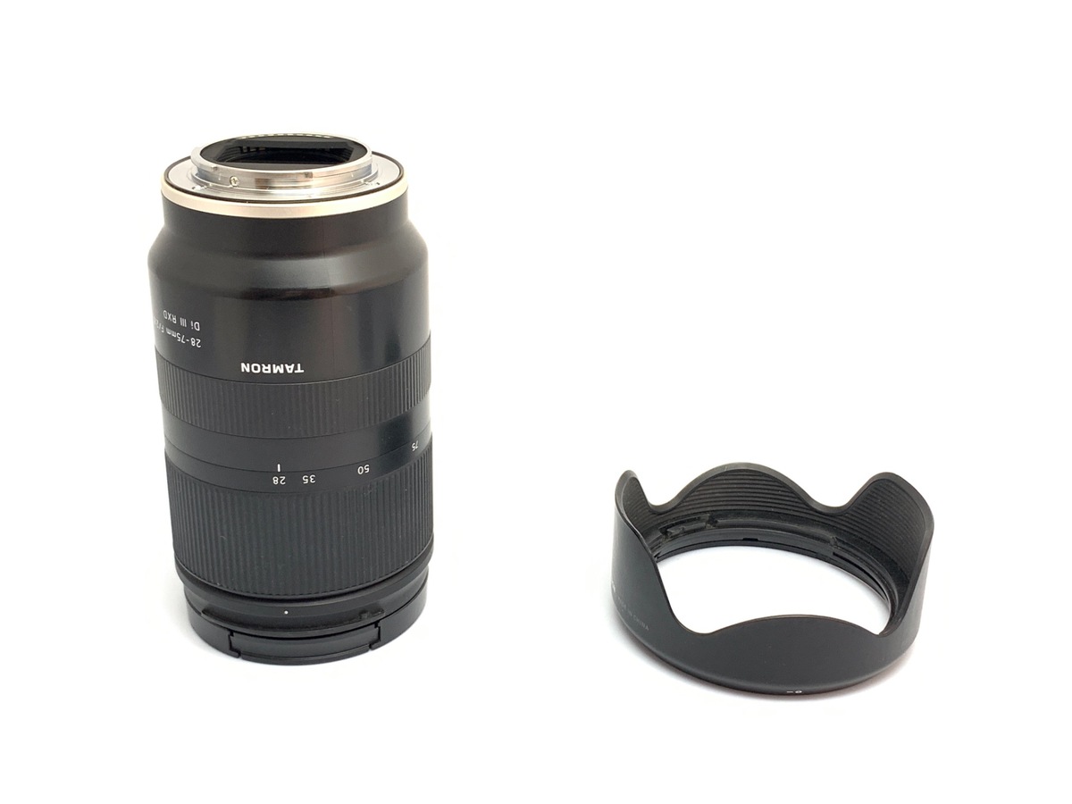 【中古】タムロン 28-75mm F2.8 Di III RXD ソニーEマウント用(Model A036)