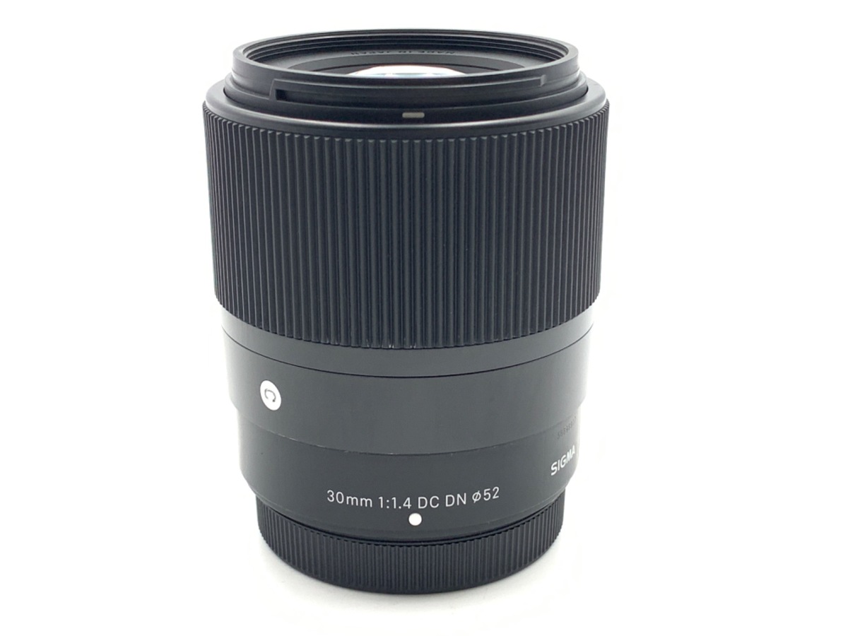 【中古】シグマ 30mm F1.4 DC DN Contemporary フジフイルムX用