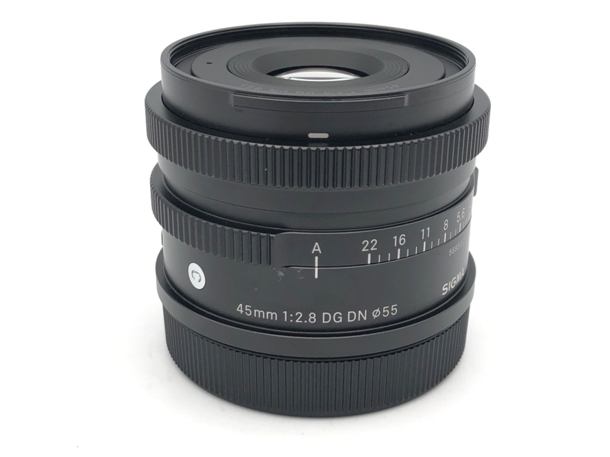 【中古】シグマ 45mm F2.8 DG DN Contemporary ライカL用