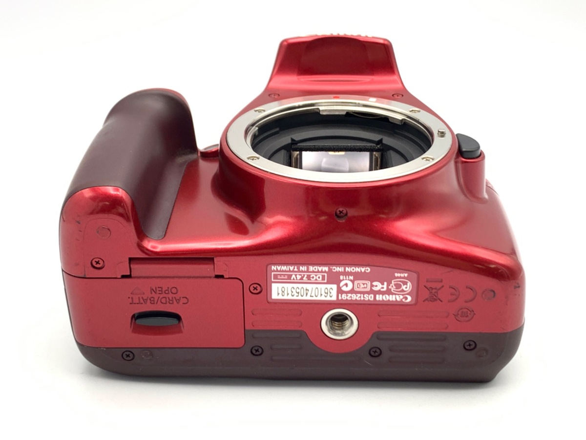 【中古】キヤノン EOS Kiss X50 ボディ レッド