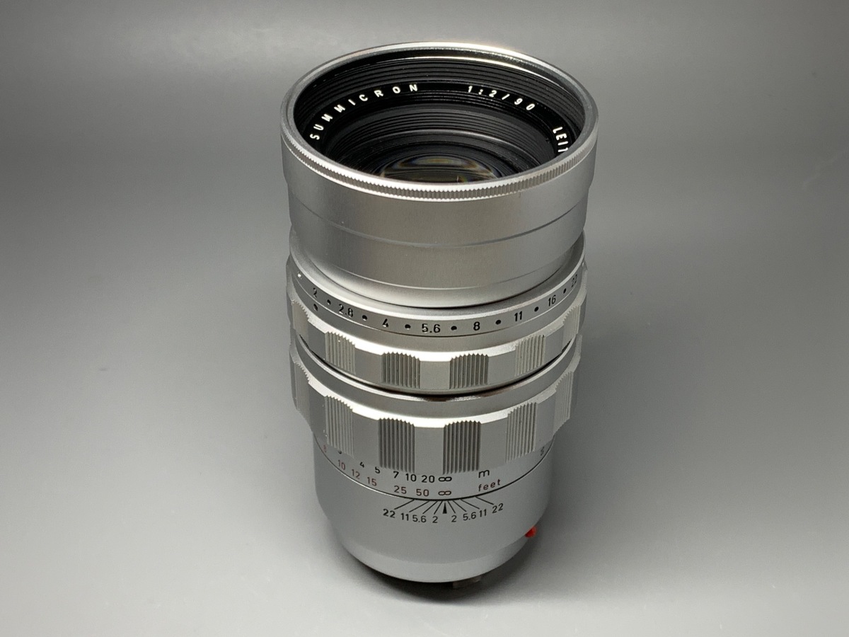 【中古】ライカ ズミクロンM 90mm F2 クローム(2代目)