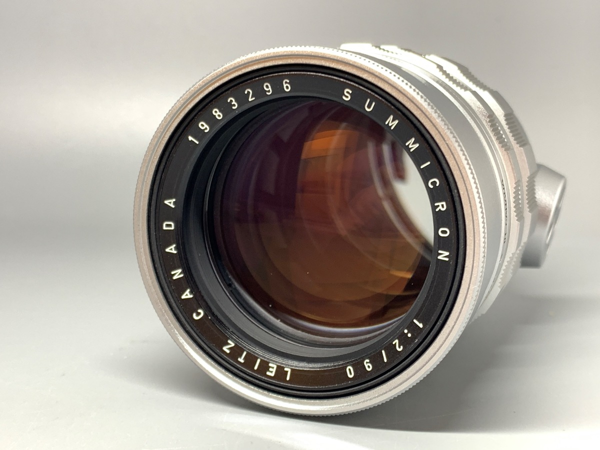 【中古】ライカ ズミクロンM 90mm F2 クローム(2代目)
