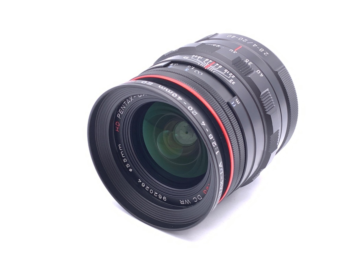 【中古】ペンタックス HD PENTAX-DA 20-40mm F2.8-4 ED Limited DC WR ブラック