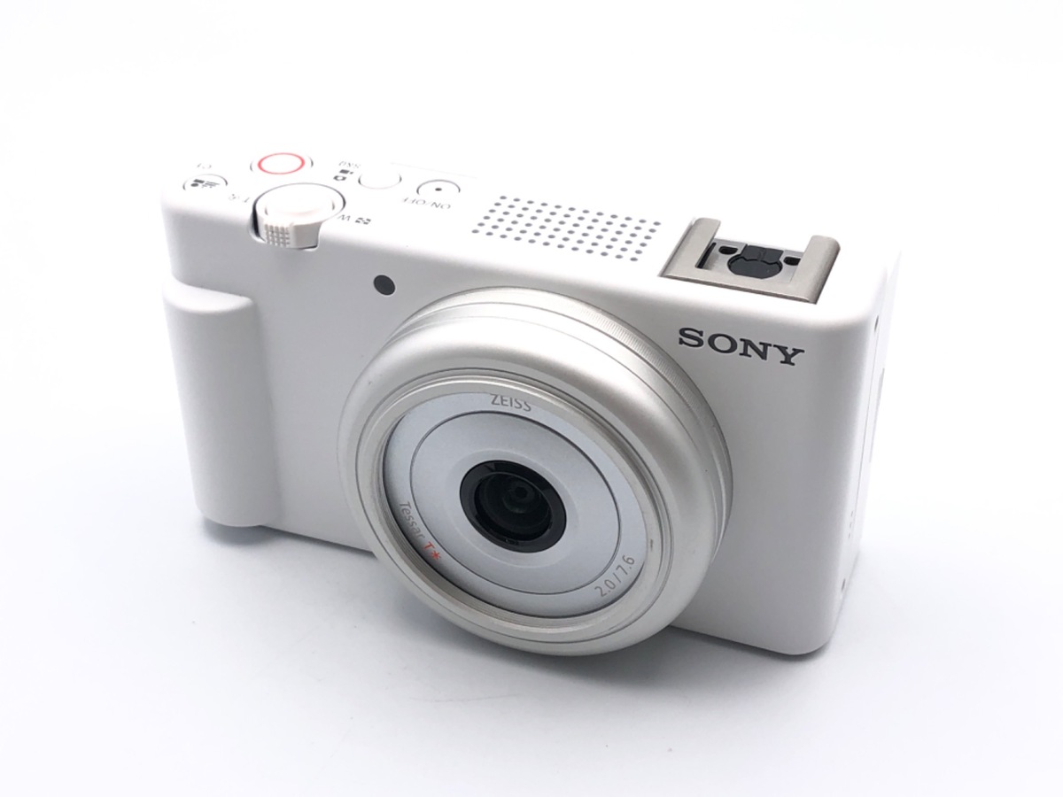 【中古】ソニー VLOGCAM ZV-1F W ホワイト