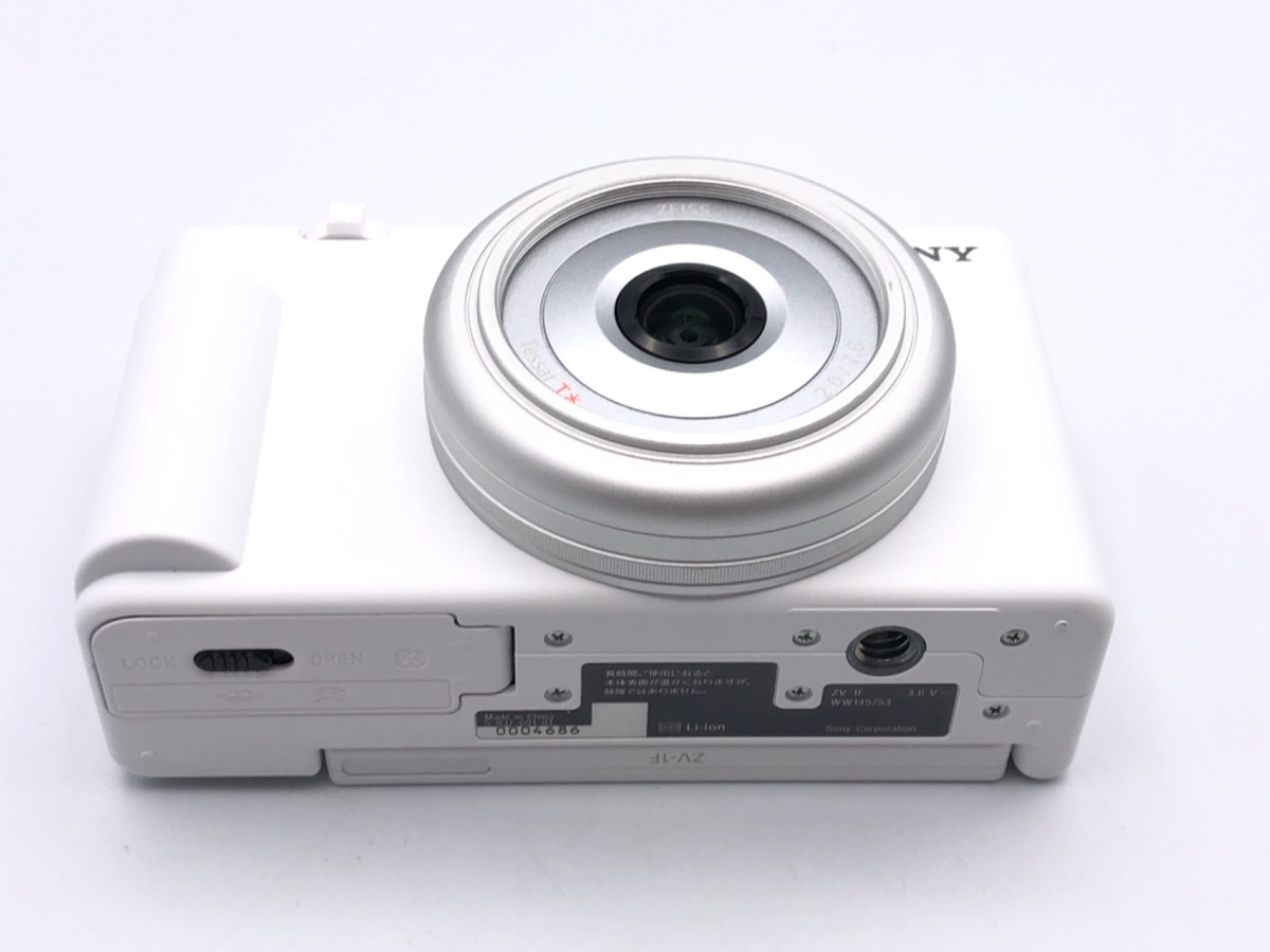 【中古】ソニー VLOGCAM ZV-1F W ホワイト