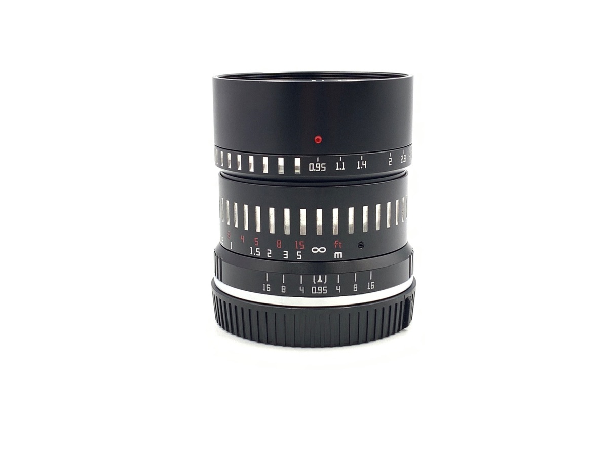【中古】銘匠光学 TTArtisan 50mm f/0.95 C ニコンZ用 ブラック×シルバー