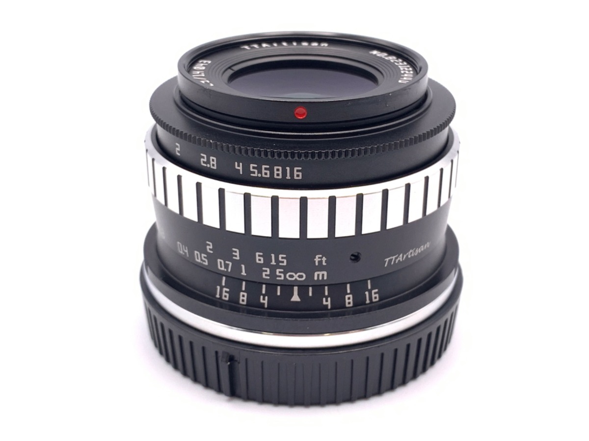【中古】銘匠光学 TTArtisan 23mm f/1.4 C ニコンZ用 ブラック×シルバー