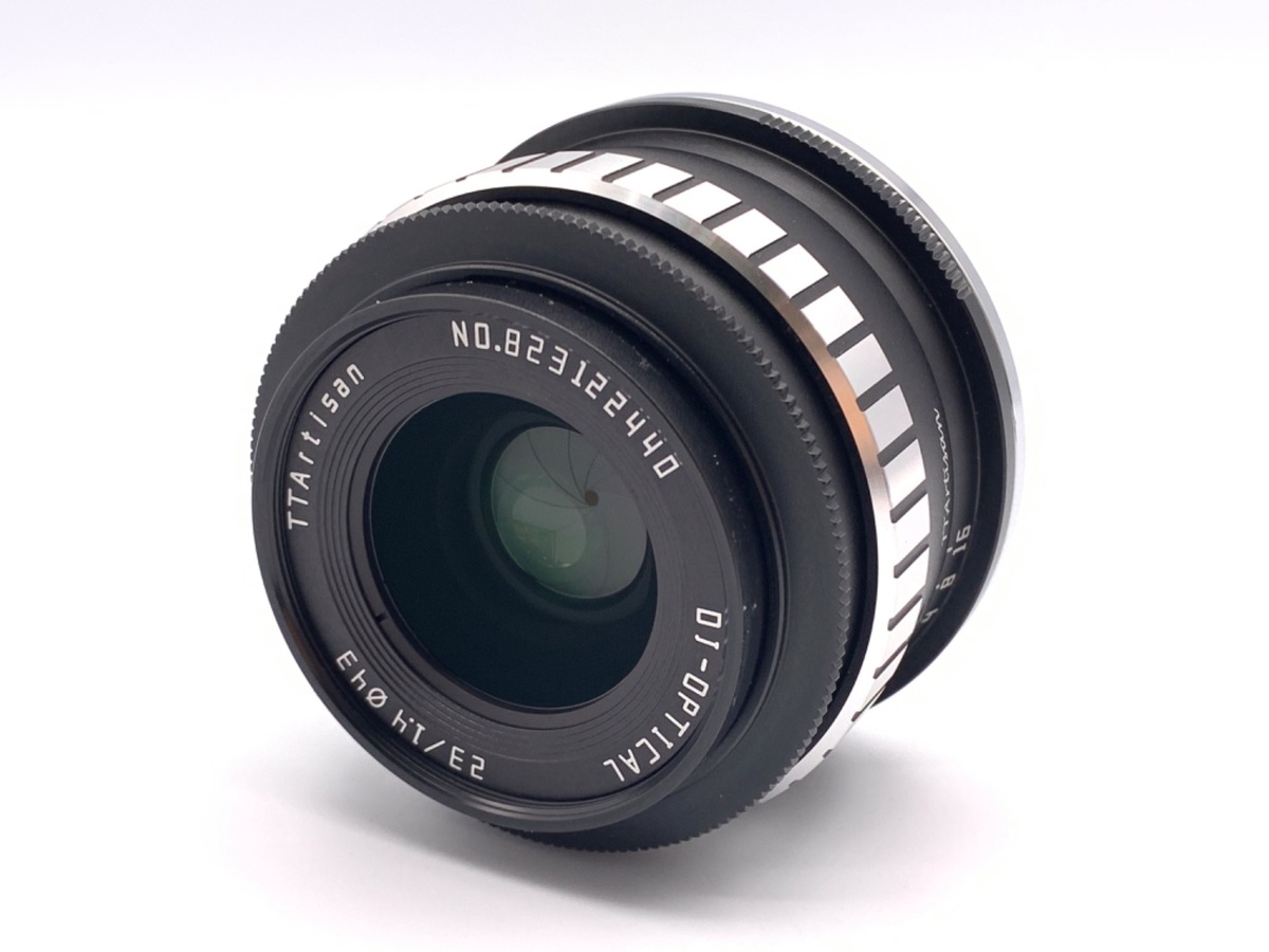 【中古】銘匠光学 TTArtisan 23mm f/1.4 C ニコンZ用 ブラック×シルバー