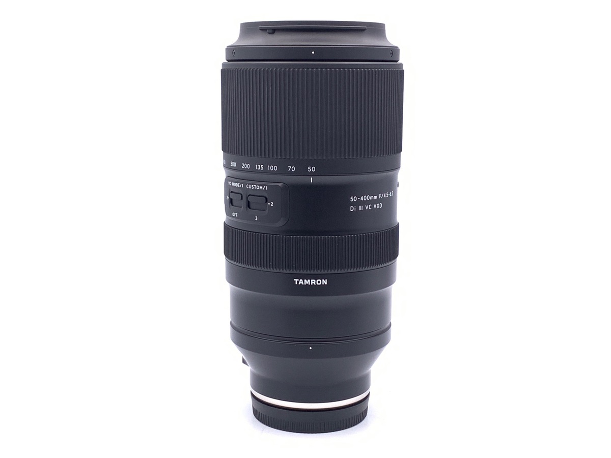 【中古】タムロン 50-400mm F/4.5-6.3 Di III VC VXD ソニー Eマウント用(Model A067)