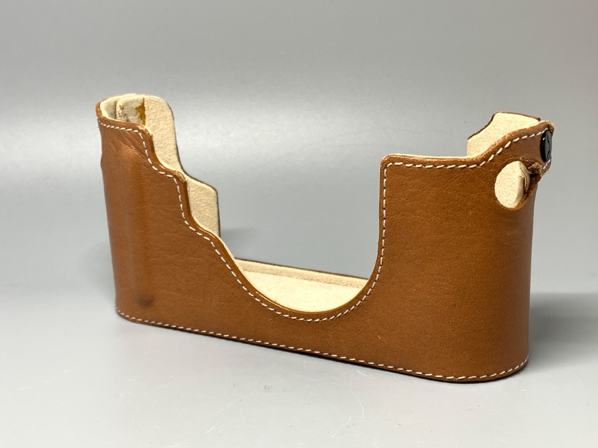 【中古】ライカ カメラプロテクター M用 コニャック
