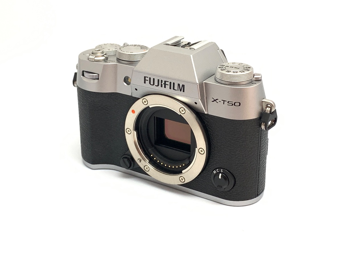 【中古】フジフイルム X-T50 ボディ シルバー