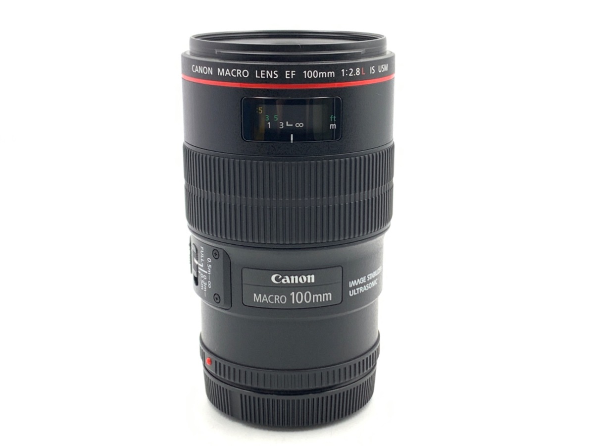 【中古】キヤノン EF100mm F2.8L マクロ IS USM