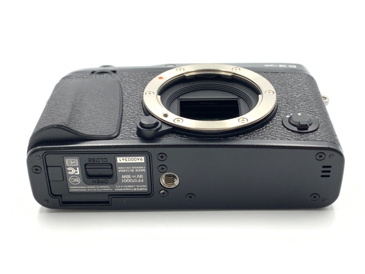 【中古】フジフイルム X-E3 ボディ ブラック