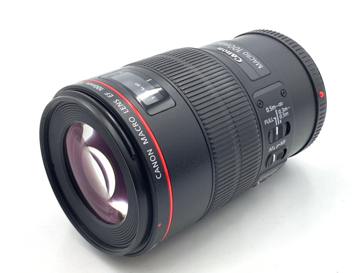 【中古】キヤノン EF100mm F2.8L マクロ IS USM