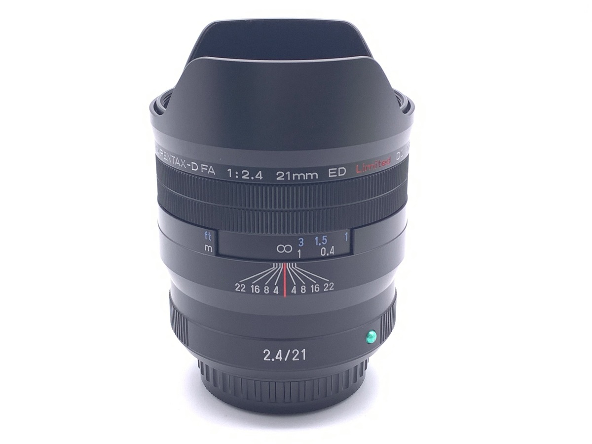 【中古】ペンタックス HD PENTAX-D FA 21mm F2.4ED Limited DC WR ブラック