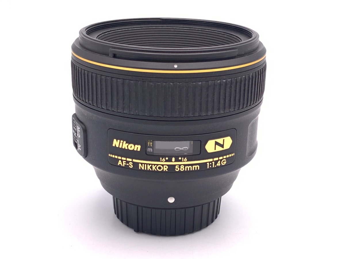 【中古】ニコン AF-S NIKKOR 58mm f/1.4G