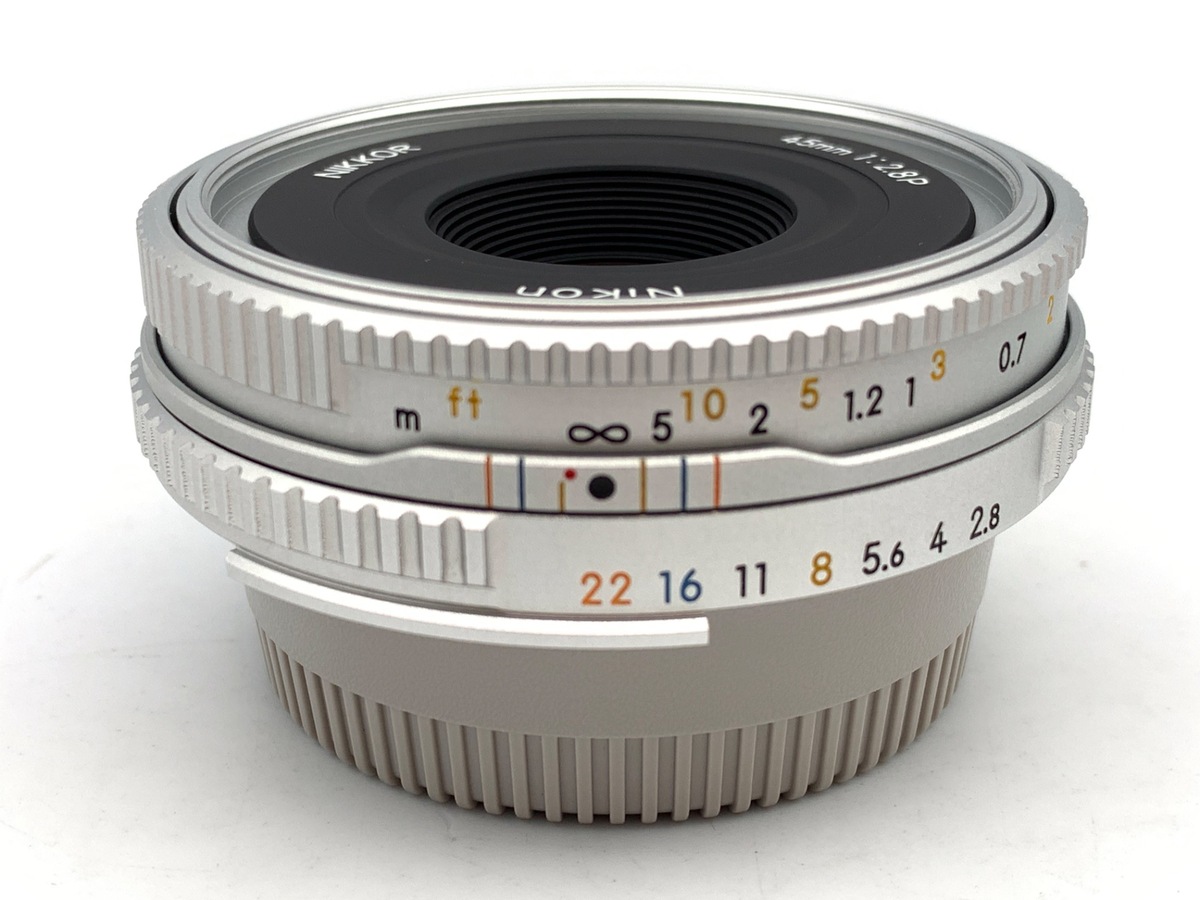 【中古】ニコン Ai-S 45/2.8 P シルバー