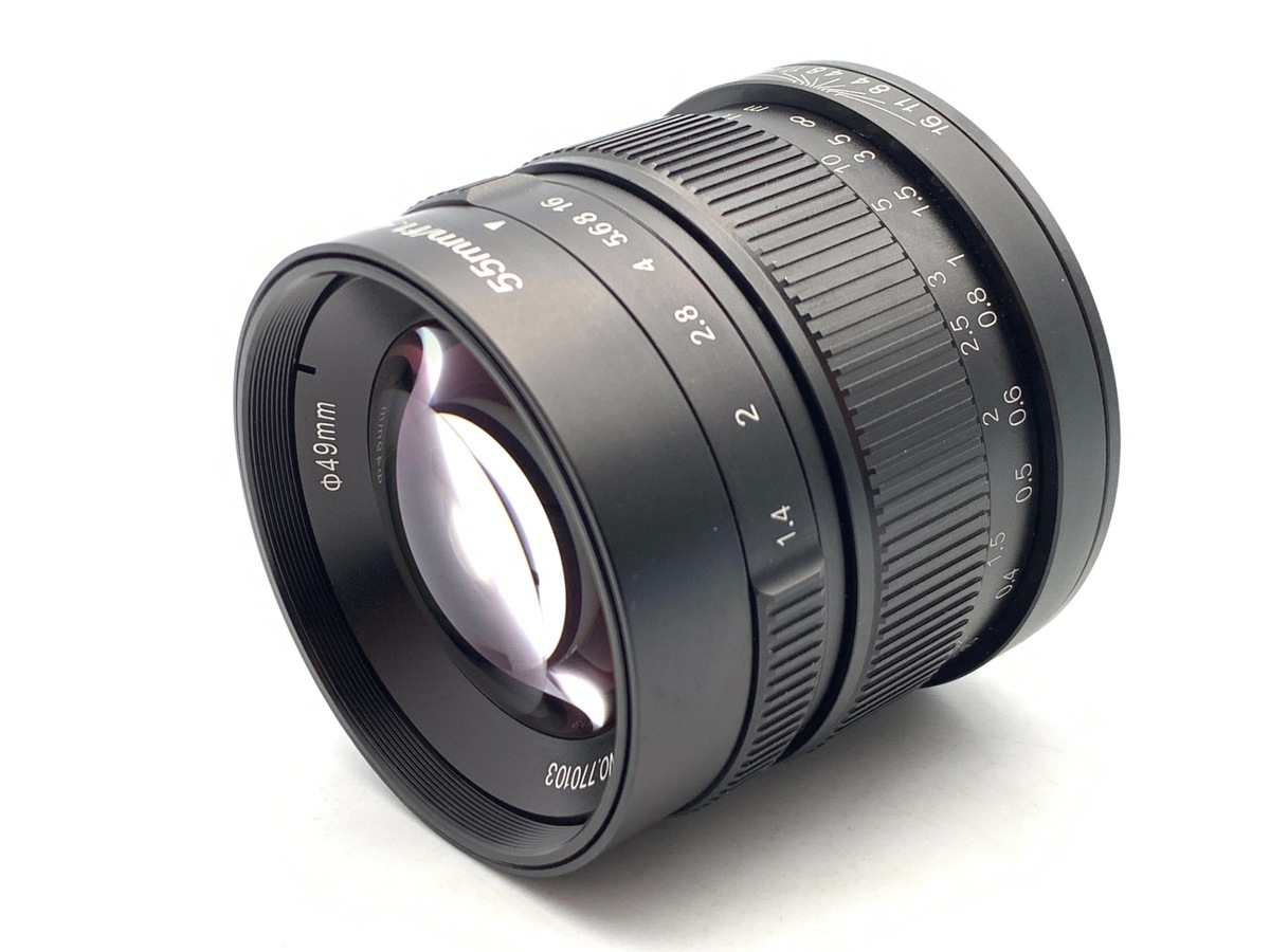 【中古】七工匠 7Artisans 5514TB 55mm F1.4 ライカL(APS-C)用