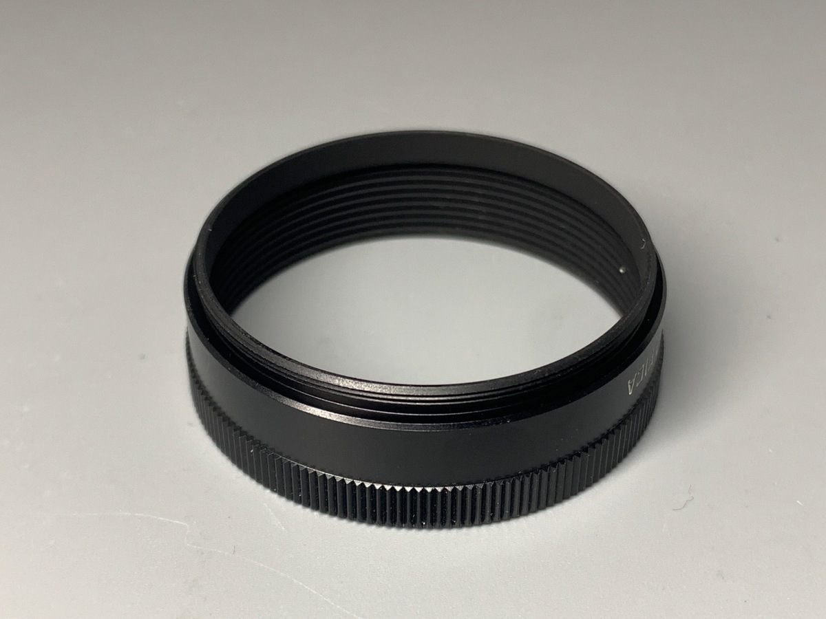 【中古】ライカ 12550 レンズフード ブラック (エルマー)