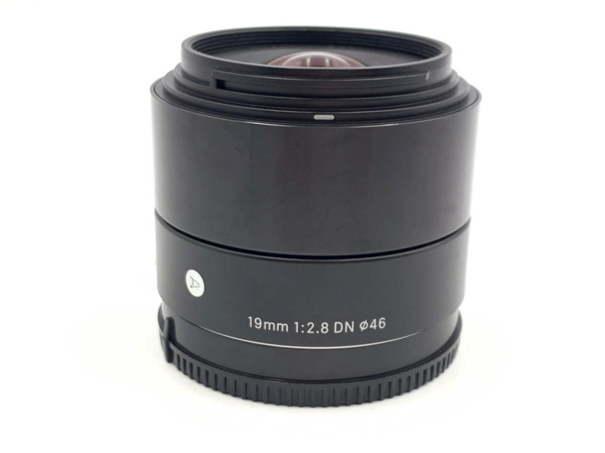 【中古】シグマ 19mm F2.8 DN ソニーEマウント用 ブラック