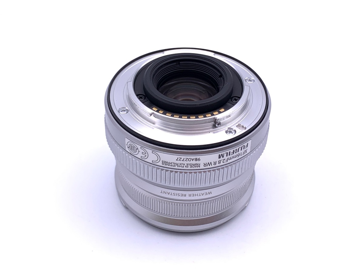 【中古】フジフイルム XF16mm F2.8 R WR シルバー