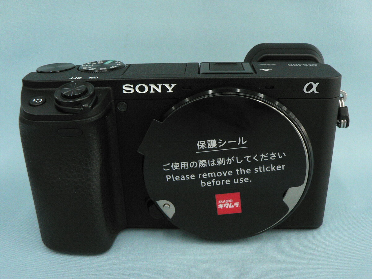 中古】ソニー α6400 ボディ ブラック [ILCE-6400 B]｜｜カメラの