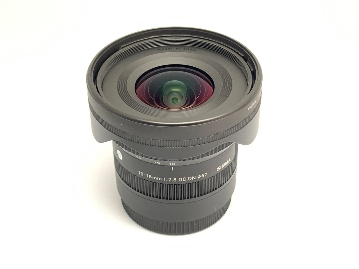 【中古】シグマ 10-18mm F2.8 DC DN Contemporary ソニーE用