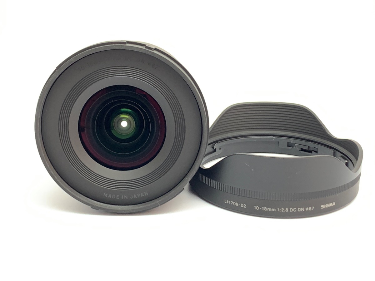 【中古】シグマ 10-18mm F2.8 DC DN Contemporary ソニーE用