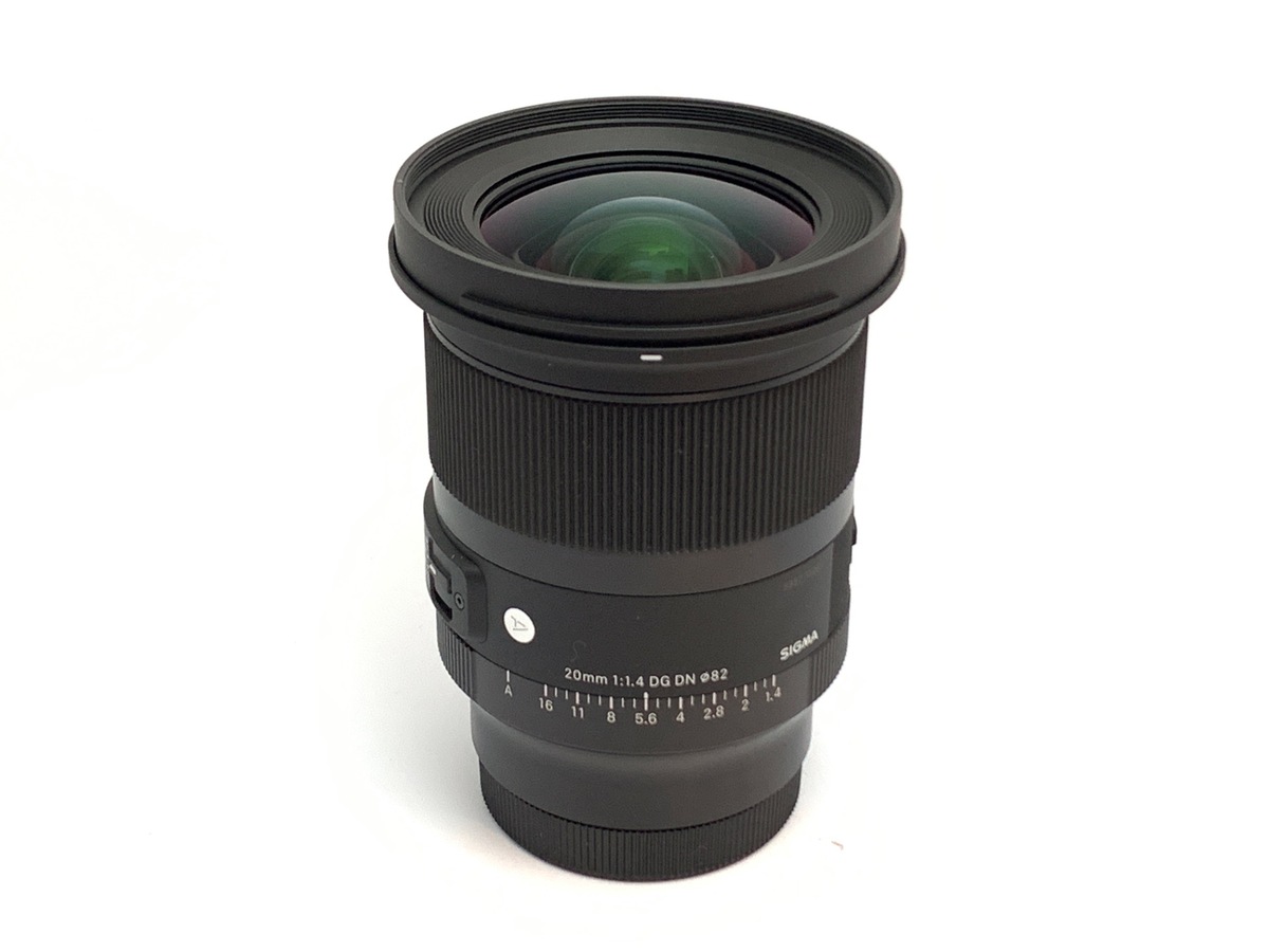 【中古】シグマ 20mm F1.4 DG DN Art Lマウント用