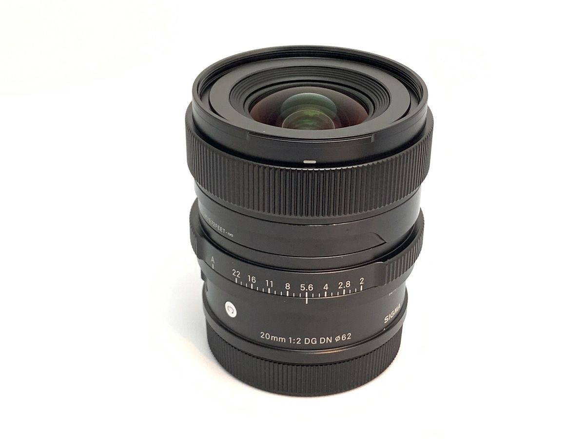 【中古】シグマ 20mm F2 DG DN Contemporary Lマウント用
