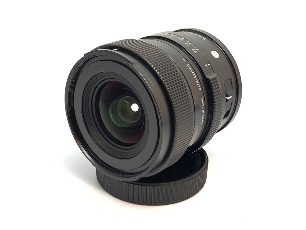 【中古】シグマ 20mm F2 DG DN Contemporary Lマウント用
