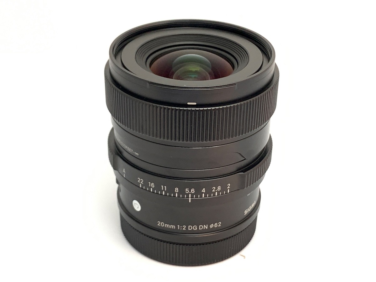 【中古】シグマ 20mm F2 DG DN Contemporary Lマウント用