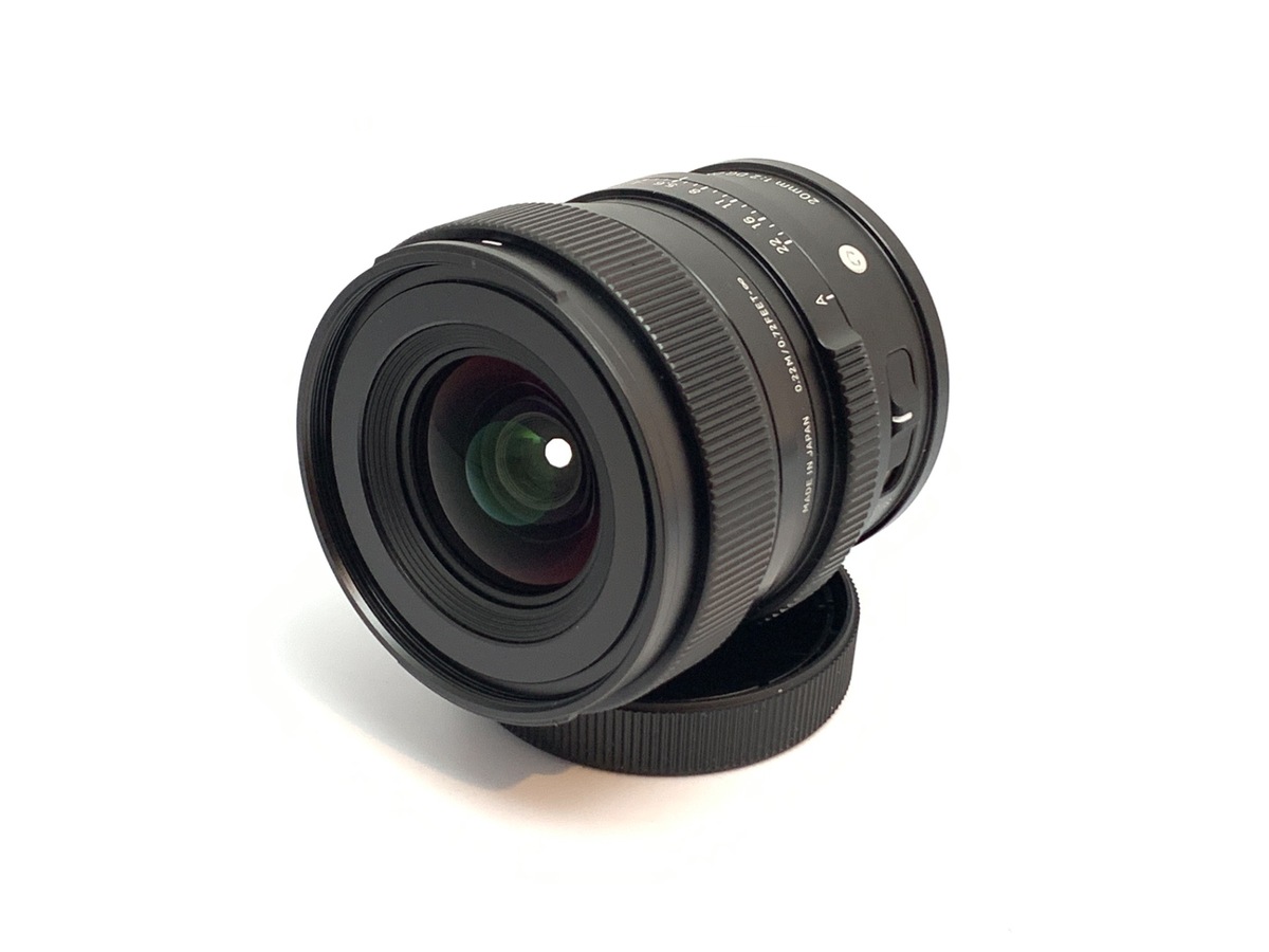 【中古】シグマ 20mm F2 DG DN Contemporary Lマウント用