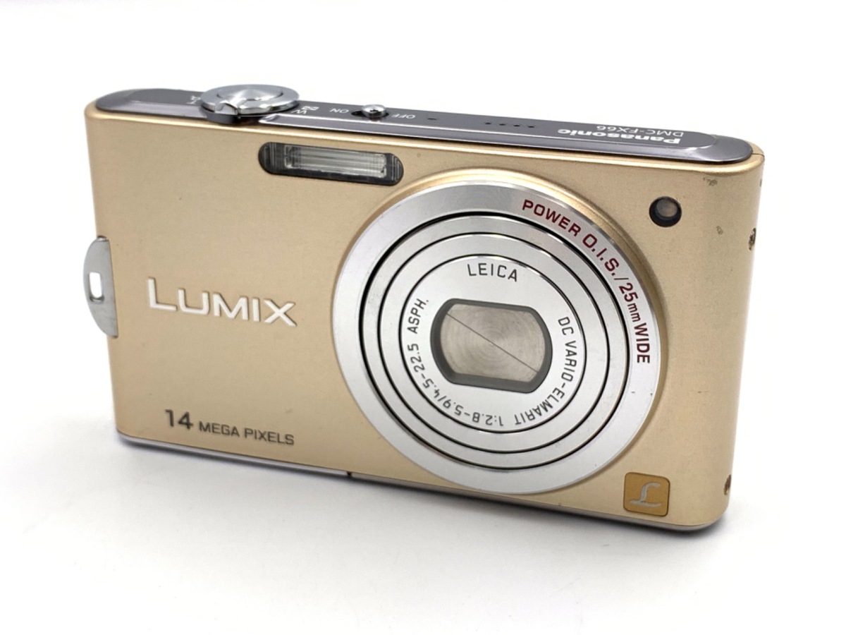 【中古】パナソニック LUMIX DMC-FX66-N リュクスゴールド