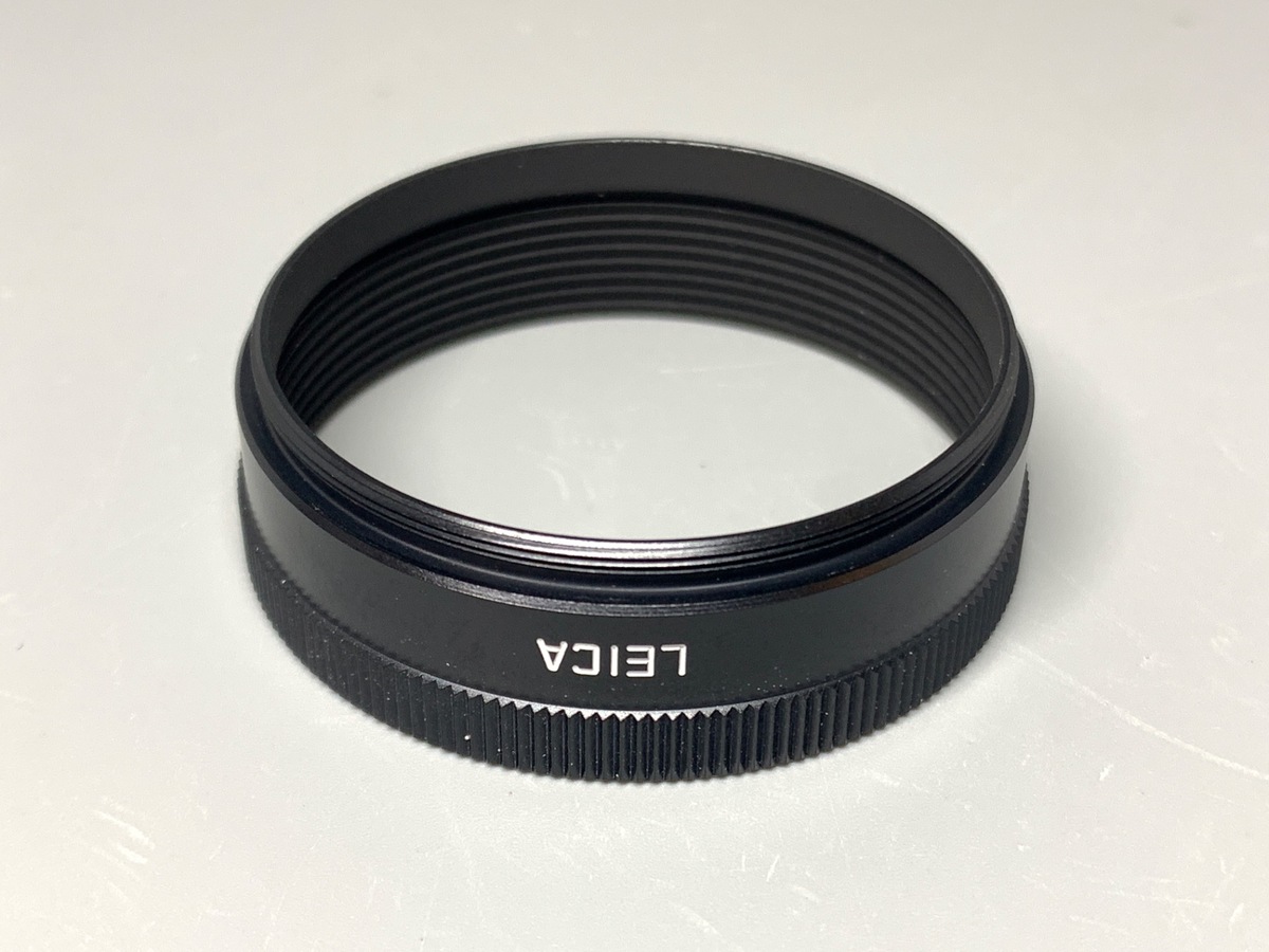 【中古】ライカ 12550 レンズフード ブラック (エルマー)