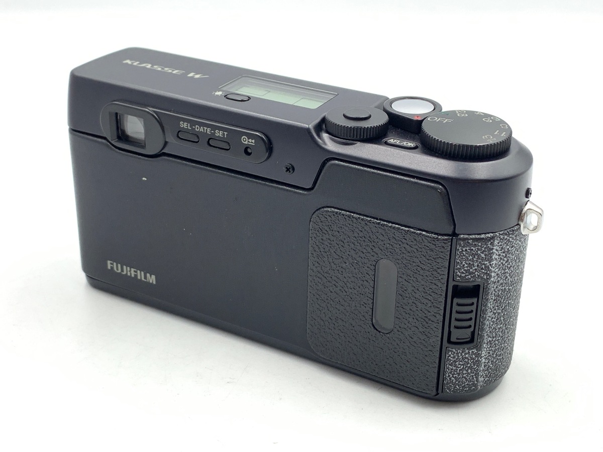 【中古】フジフイルム KLASSE W ブラック