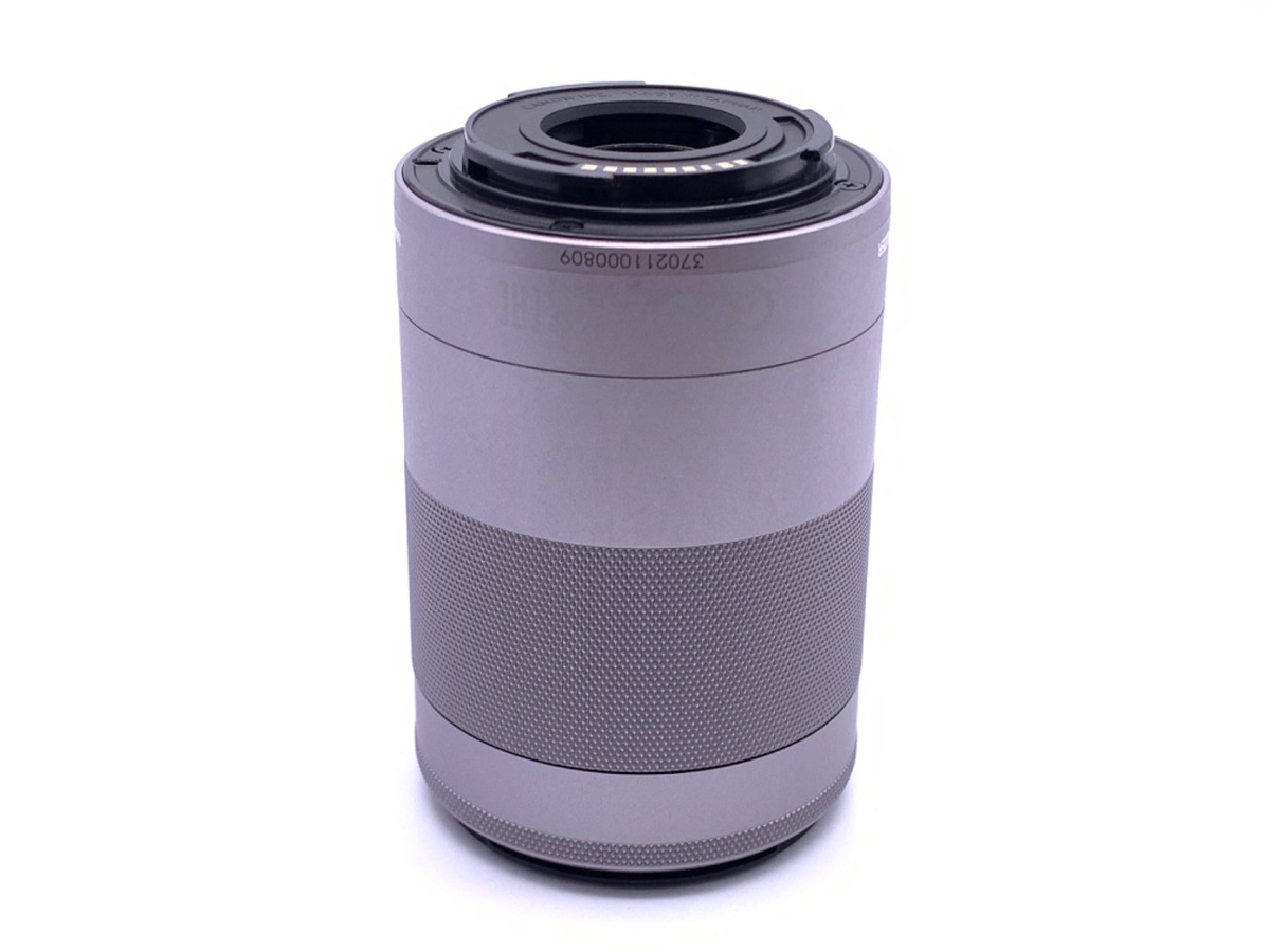 【中古】キヤノン EF-M55-200mm F4.5-6.3 IS STM シルバー