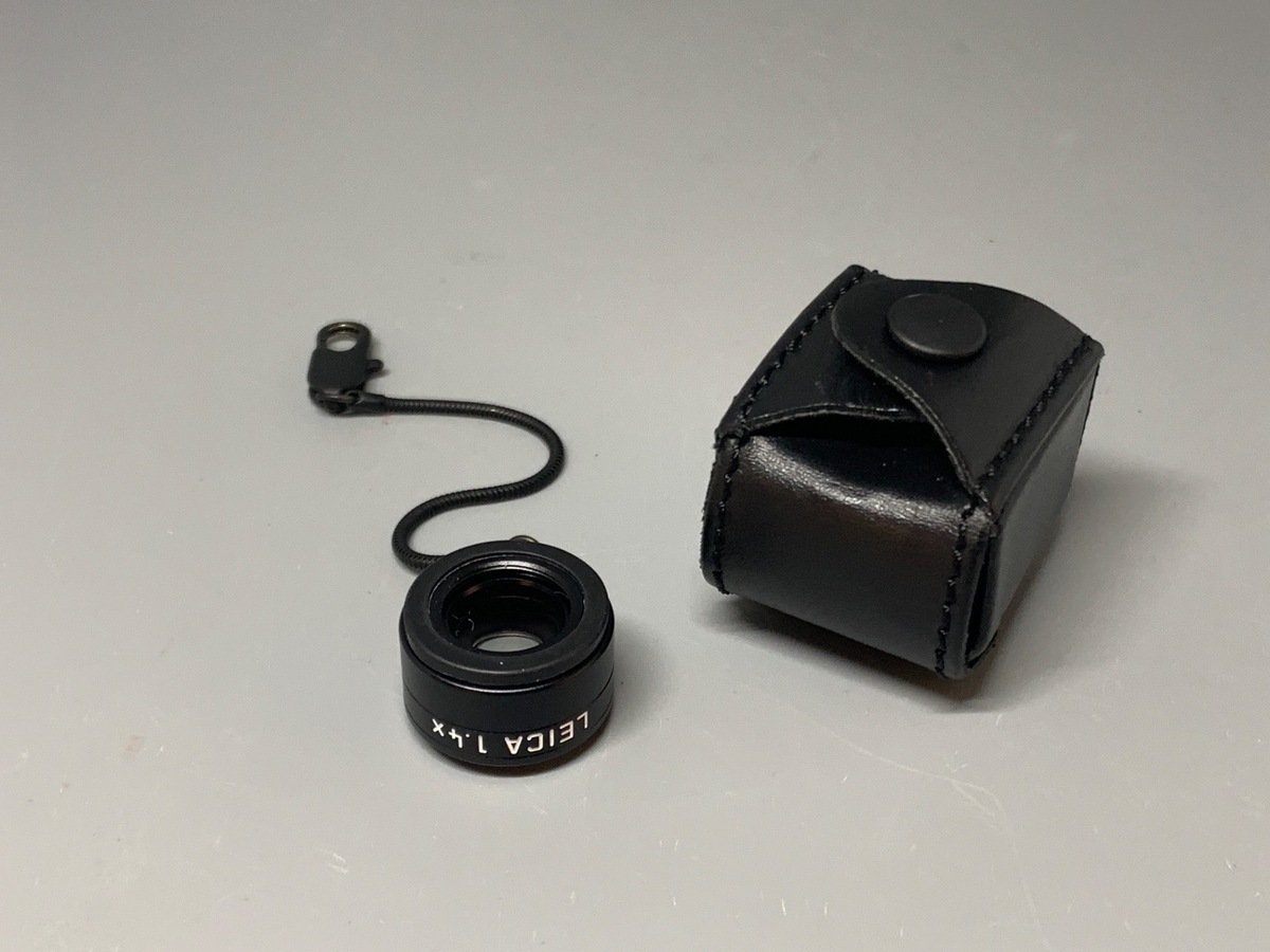 【中古】ライカ ビユーファインダー マグニファイヤーM 1.4倍