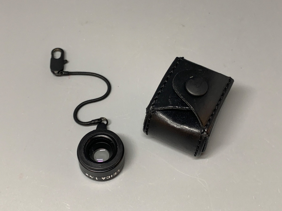 【中古】ライカ ビユーファインダー マグニファイヤーM 1.4倍